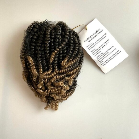 SPRING TWIST CROCHET HAIR EXTENSIONS 1B/27 - Picture 3 of 7